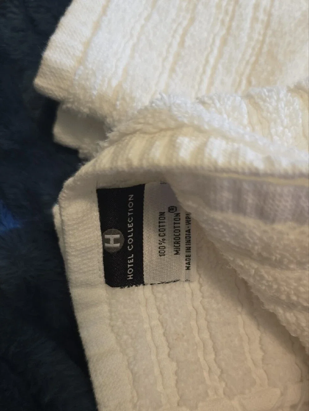 Fluffy! Hotel Collection White Microcotton Hand Towels - Set of 3